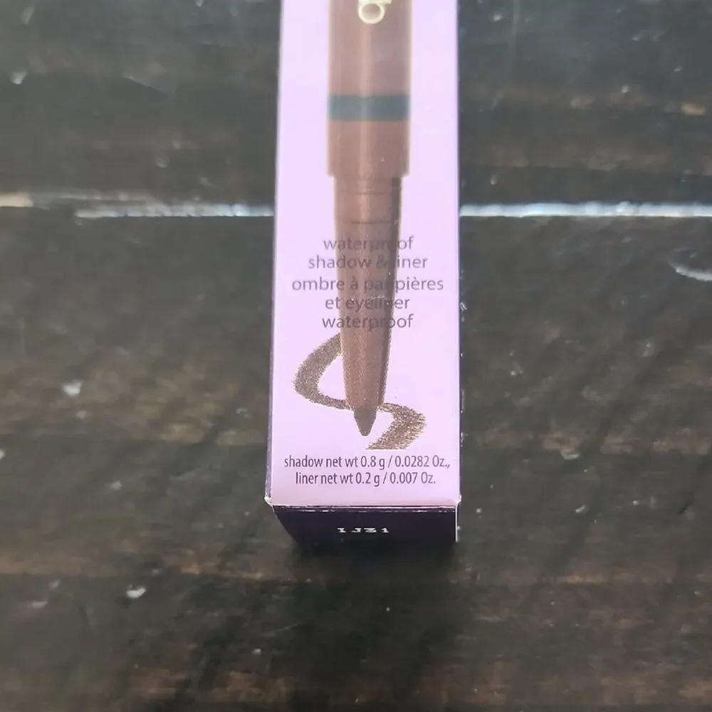 TARTE Stick Eye Shadow & Liner Waterproof Eyes Bronze Luster / Black Full Size